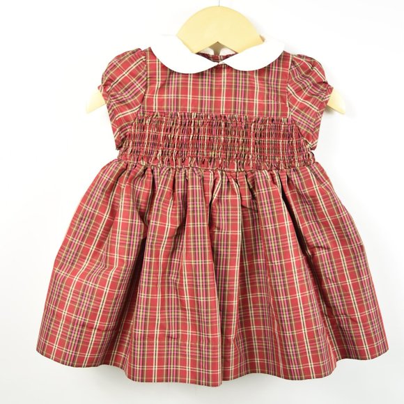 Tartan dress and matching hat GAP - Picture 1 of 13